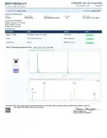 BioViridian certificate preview for KLOW Protocol