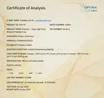 Optima Labs certificate preview for Oxytocin
