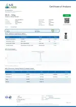 ILS Laboratories certificate preview for SS-31 (Elamipretide)