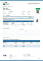 ILS Laboratories certificate preview for KPV