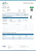 ILS Laboratories certificate preview for Retatrutide