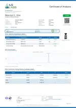 ILS Laboratories certificate preview for Melanotan-2 (MT-2)