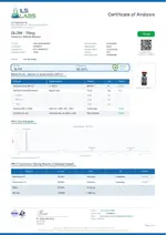 ILS Laboratories certificate preview for GLOW Protocol